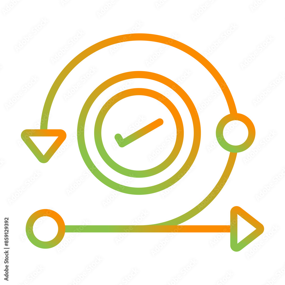 Iteration Vector Icon