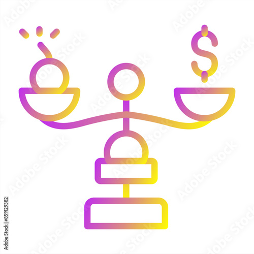 Debt Vector Icon