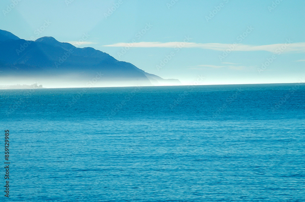 custom made wallpaper toronto digitalStrolling on the beach under the winter sun in New Zealand