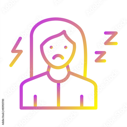 Fatigue Vector Icon