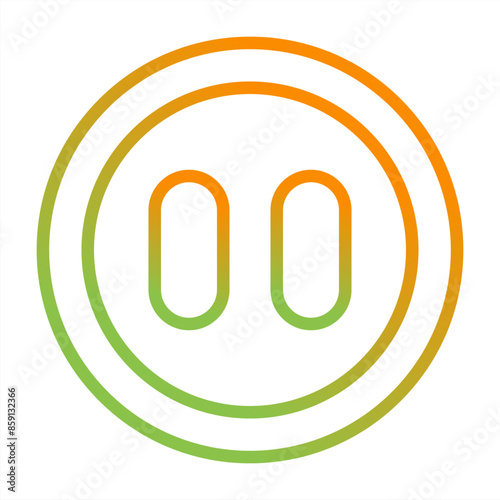 Pause Vector Icon