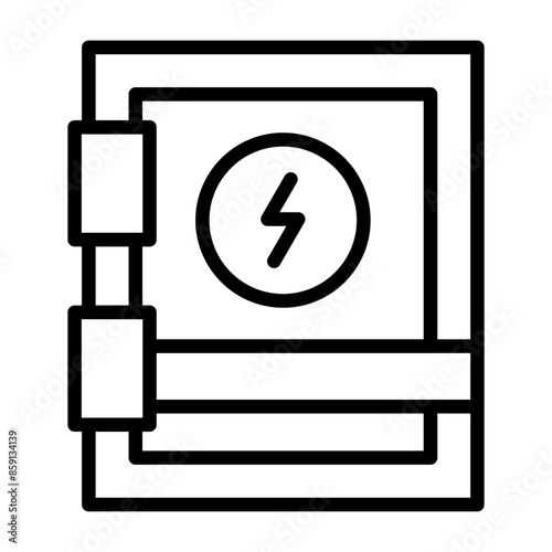 Electrical Panel Vector Icon