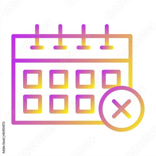 Canceled Vector Icon