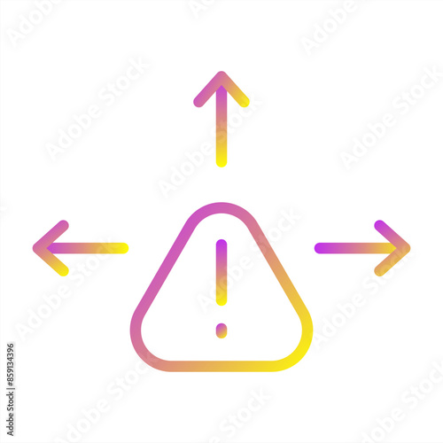 Diversification Vector Icon