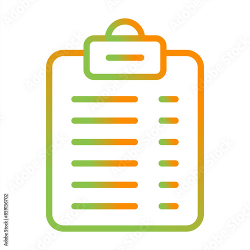 List Vector Icon