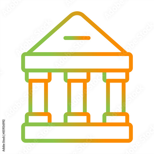 Bank Vector Icon