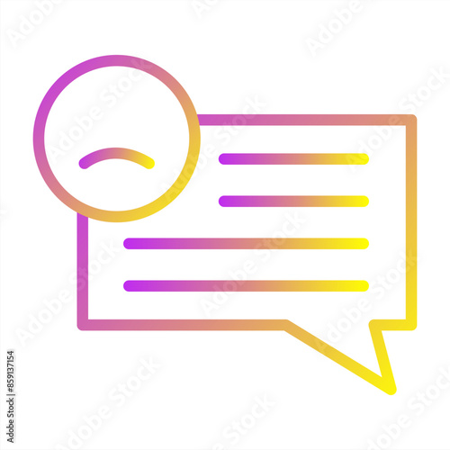 Customer Dissatisfaction Vector Icon