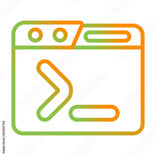 Command Prompt Vector Icon