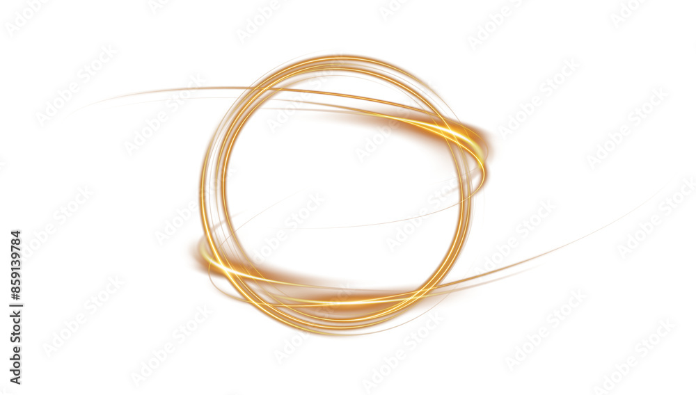 Golden or yellow magical fantasy portal. Round light frame, with fine dust particles, futuristic teleporter. Golden neon lights illuminate night scene with sparkles. Lighting effect. PNG. Golden or yellow magical fantasy portal. Round light frame, with fine dust particles, futuristic teleporter. Golden neon lights illuminate night scene with sparkles. Lighting effect. PNG.
