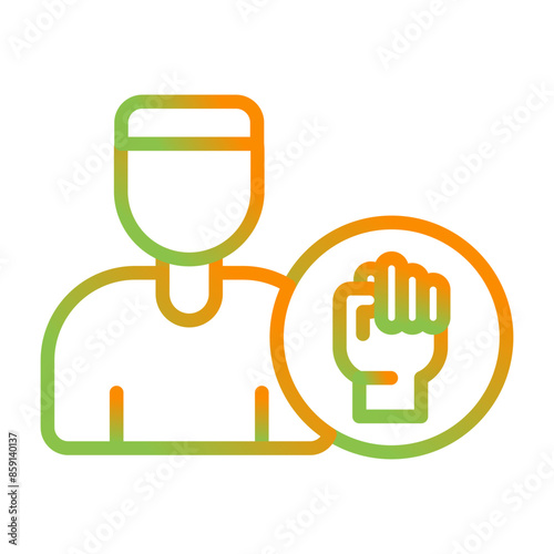 User Empowerment Vector Icon