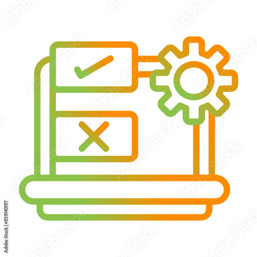 User Testing Vector Icon