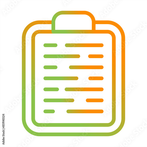 Clipboard Vector Icon