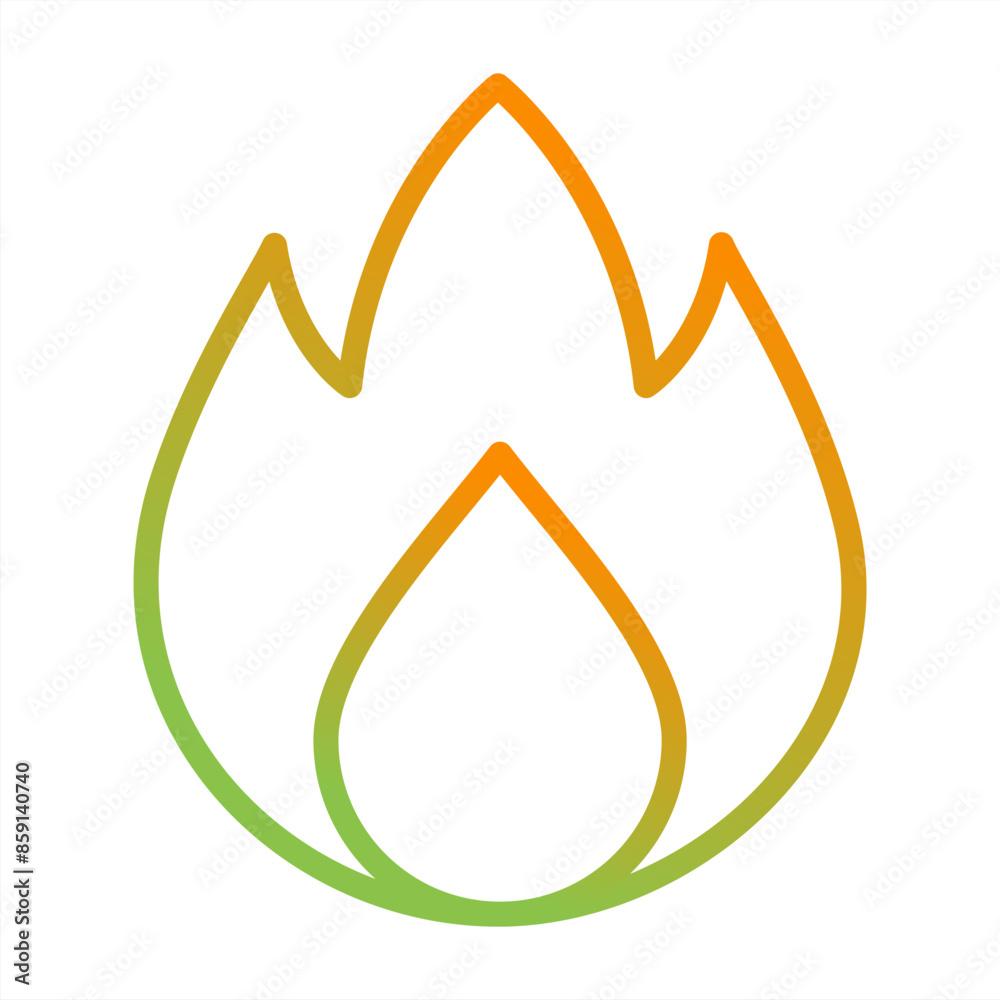 Flame Vector Icon Flame Vector Icon