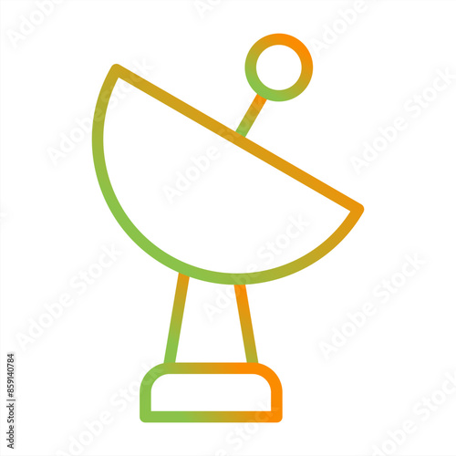 Satellite Dish Vector Icon