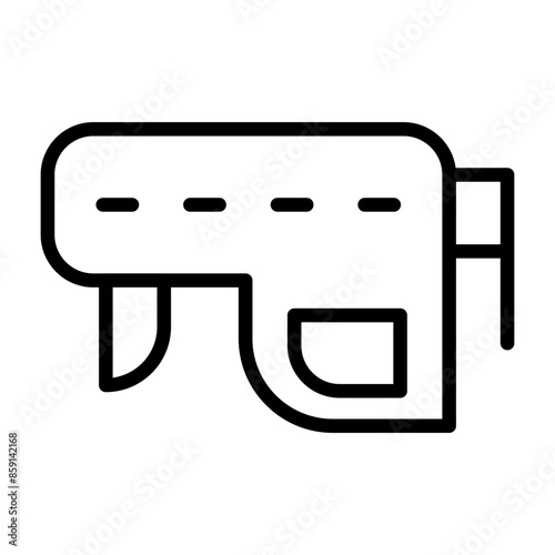 Nail gun Vector Icon