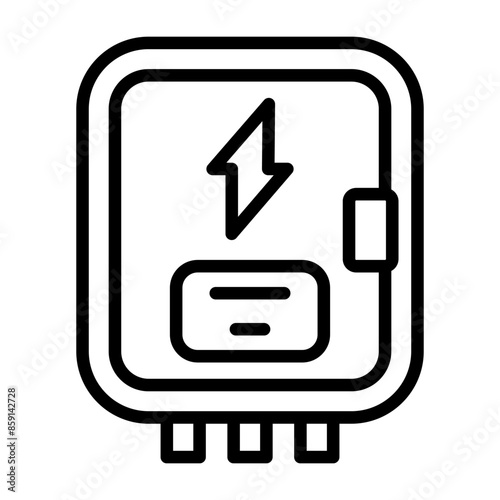 Electrical Panel Vector Icon