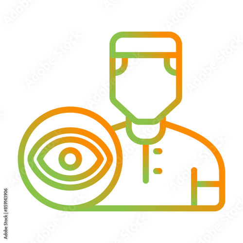 opthalmologist Vector Icon