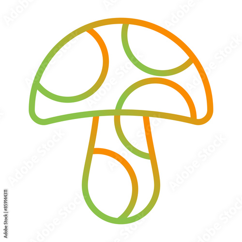 Mushroom Vector Icon