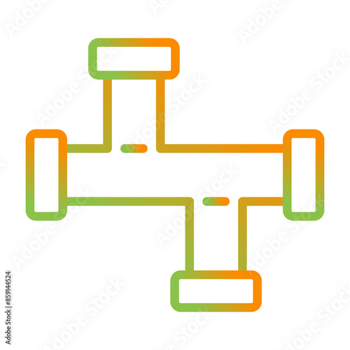 Conduit Pipe Vector Icon