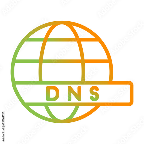 DNS Server Vector Icon