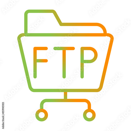 FTP Server Vector Icon