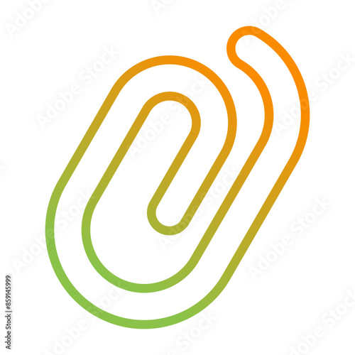 Paperclip Vector Icon