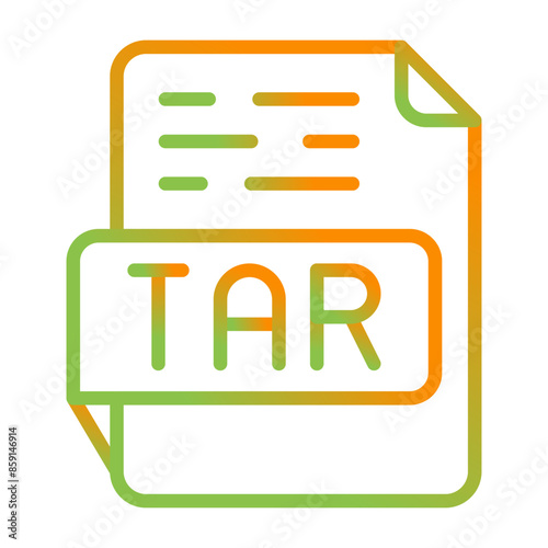TAR Vector Icon