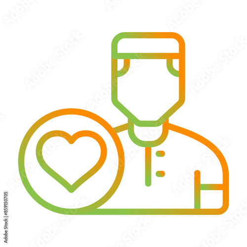 Heart Doctor Vector Icon