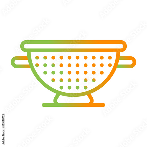 Colander Vector Icon