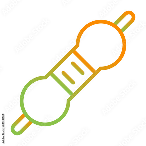 Resistor Vector Icon