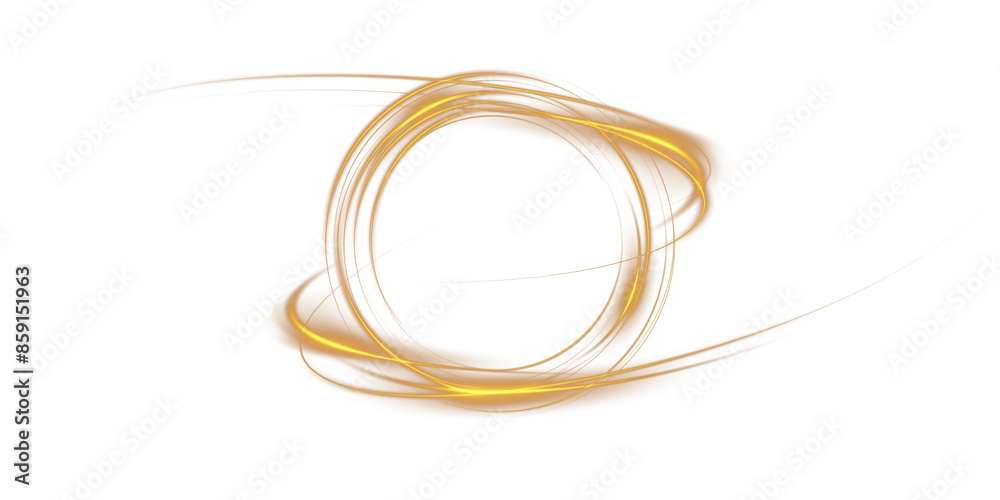 Golden or yellow magical fantasy portal. Round light frame, with fine dust particles, futuristic teleporter. Golden neon lights illuminate night scene with sparkles. Lighting effect. PNG. Golden or yellow magical fantasy portal. Round light frame, with fine dust particles, futuristic teleporter. Golden neon lights illuminate night scene with sparkles. Lighting effect. PNG.