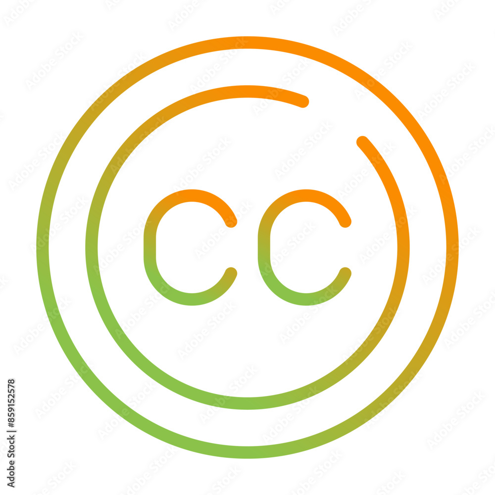 Subtitles Circle Vector Icon Subtitles Circle Vector Icon