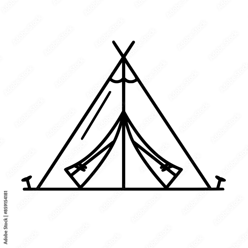 Tent Icon Tent Icon