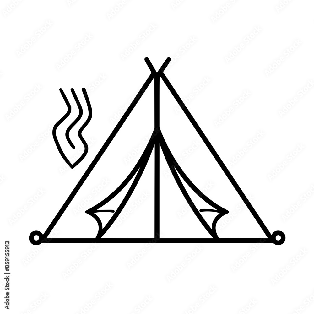 Tent Icon Tent Icon