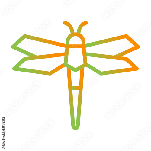 Dragonfly Vector Icon