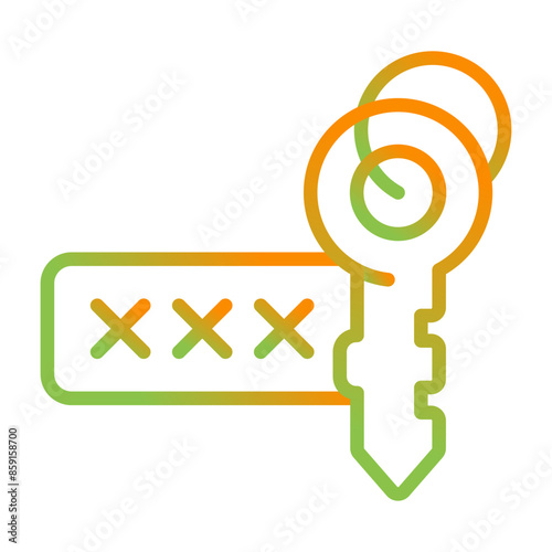 Password Vector Icon