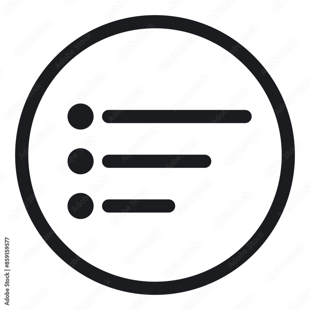 Menu Icon Ideal for Web and Mobile Navigation Menu Icon Ideal for Web and Mobile Navigation