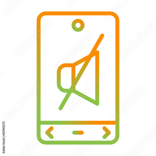 No Volume Vector Icon