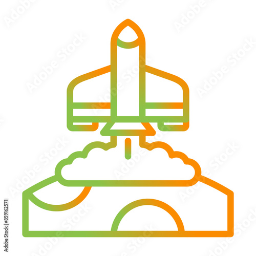 Rocket Vector Icon