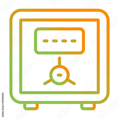 Safe Vector Icon
