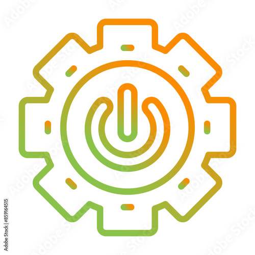 Power Button Vector Icon