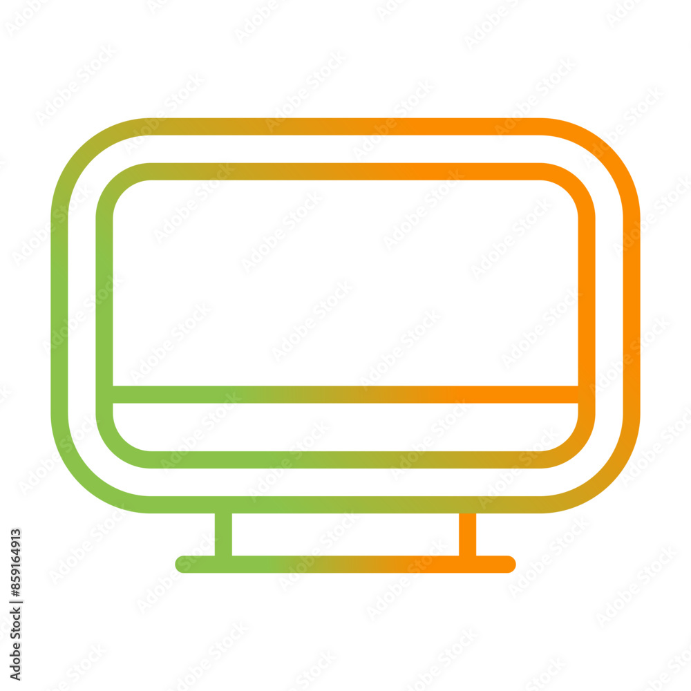 Computer Vector Icon Computer Vector Icon