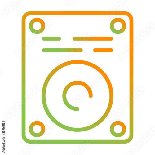 Harddrive Vector Icon