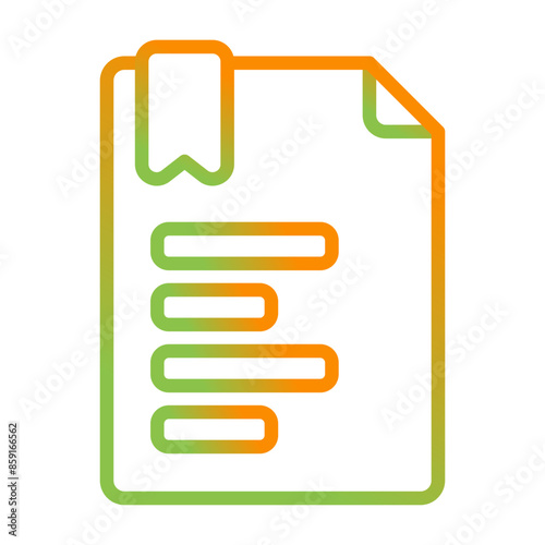 Left Align Vector Icon