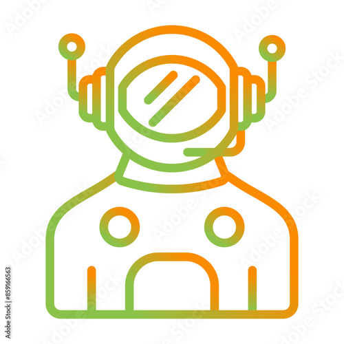 Astronaut Vector Icon