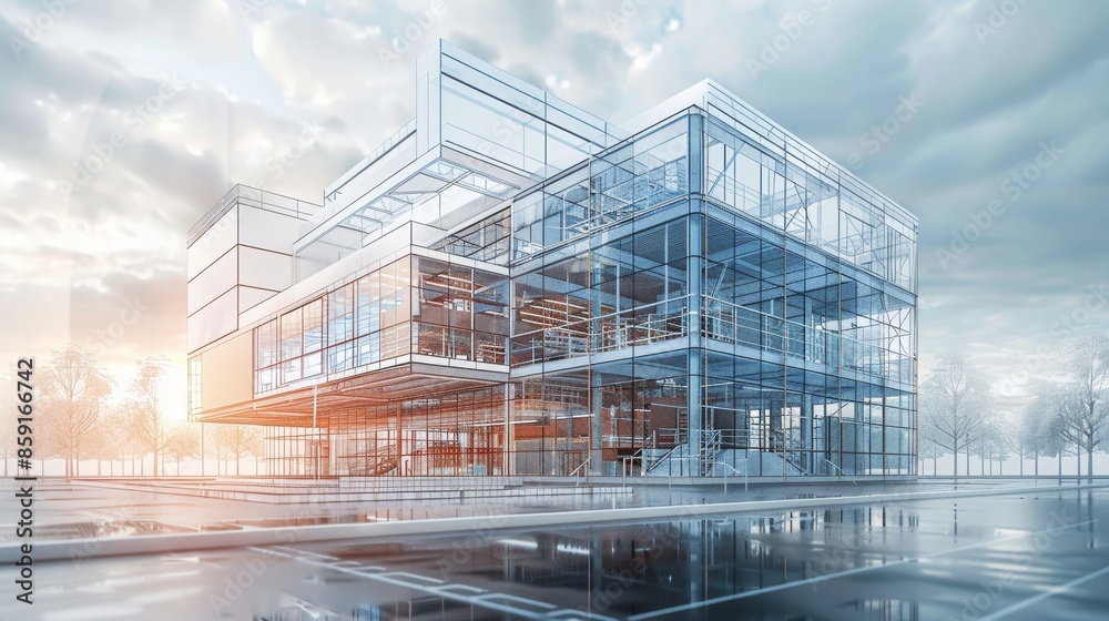Engineering Architecture Structural Design: A 3D visualization of structural design concepts in engineering and architecture Engineering Architecture Structural Design: A 3D visualization of structural design concepts in engineering and architecture