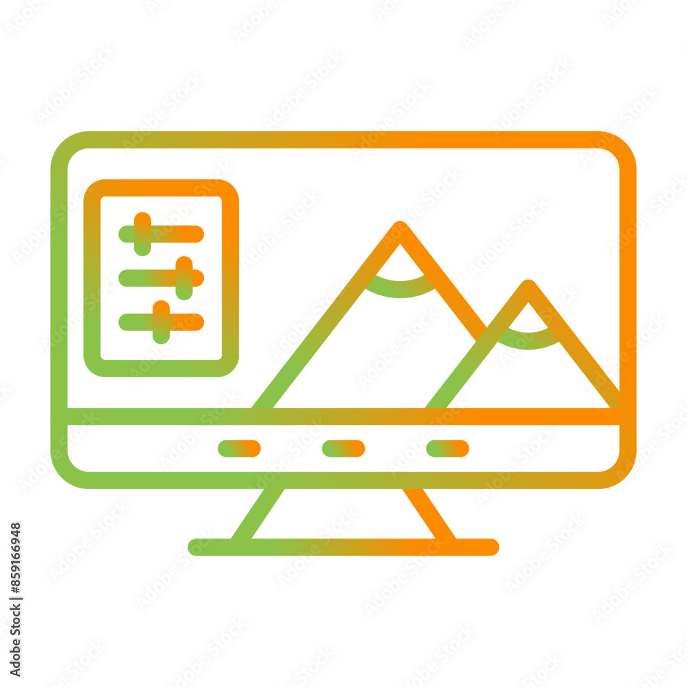 Graphic Design Vector Icon