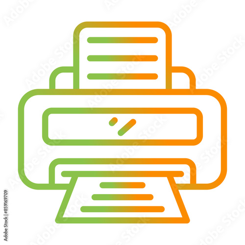 Printer Vector Icon