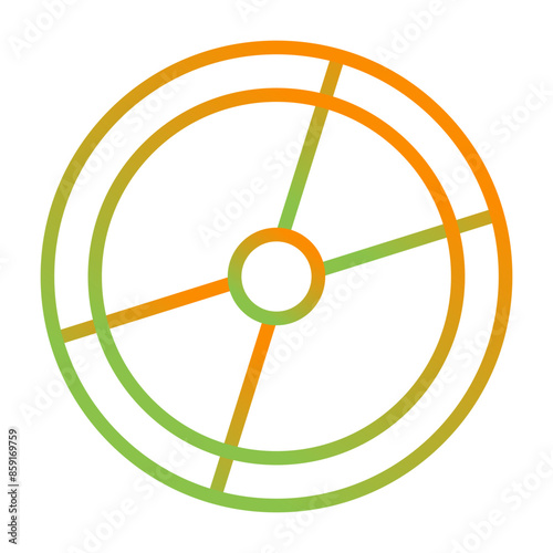 Compact Disc Vector Icon
