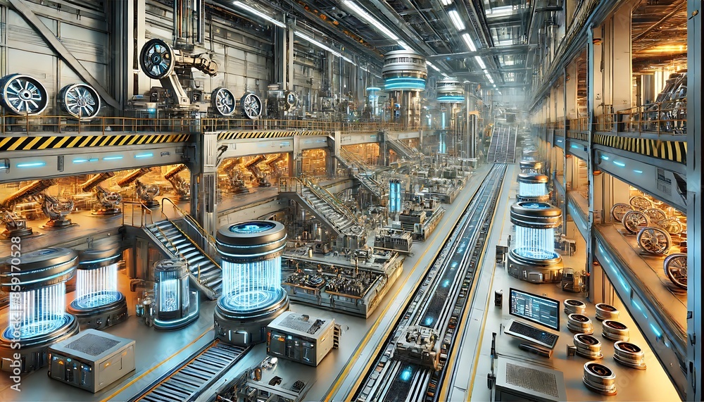 Futuristic Factory
. Generative AI Futuristic Factory
. Generative AI